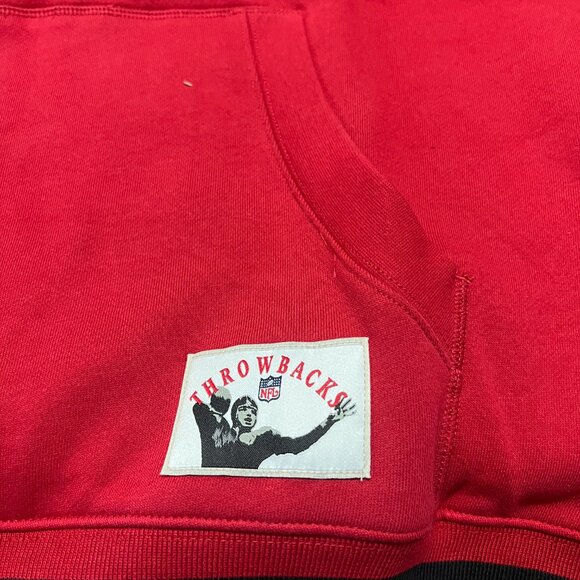 Mitchell and ness 49ers throwback hoodie short sleeve size Medium - Picture 2 of 9